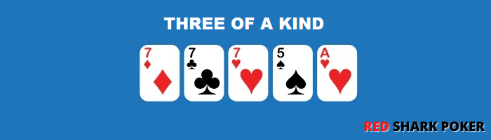 three of a kind poker